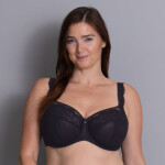 Selma podprsenka s kosticí Big Cup model 10627938 černá - RosaFaia 001 černá 80J