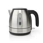 Nedis KAWK300EAL strieborná / Rýchlovarná kanvica / 2200 W / 1.0 l / Nerezová oceľ (KAWK300EAL)