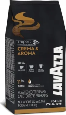 Lavazza Crema e Aroma Expert 1 kg / Zrnková káva / 30% Arabica 70% Robusta (8000070029644)