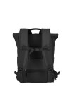 Roll top batoh Travelite Basics Roll-up Backpack Black