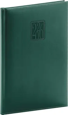 NOTIQUE Týždenný diár Panama 2026, zelený, 15 x 21 cm (PGD-TA5PA-6389)