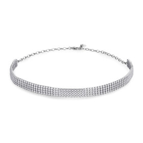 Brosway Trblietavý tenisový náhrdelník Choker Desideri BEIN021