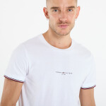 Tričko Tommy Hilfiger Slim Jersey Tipped T-Shirt White L