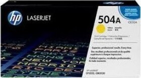 HP HP 504A (CE252A) Toner Cartridge, Yellow (SPEC)