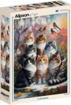 ALIPSON Puzzle Mačacia zima