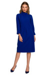 Šaty S318 Royal Blue - Stylove XXL