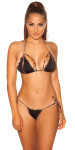 Sexy Neck-Bikini with removable pads SNAKE L