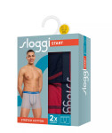 Pánske boxerky Start Short C2P box - červené M008 - SLOGGI BLUE 8