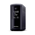 CyberPower VP700EILCD Value PRE SÉRIE GreenPower UPS 700VA / 390W / 6x IEC C13 (VP700EILCD)