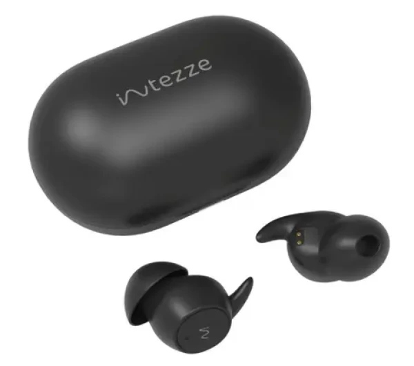 Intezze DREAM čierna / Bezdrôtové slúchadlá / mikrofón / ANC / Bluetooth 5.3 / IPX5 / dobíjacie púzdro (8594193722594)