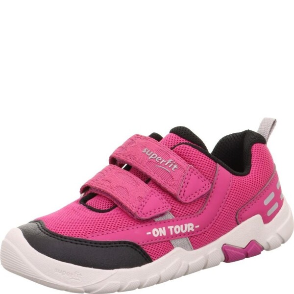 Dievčenské barefoot tenisky TRACE Pink/Black Superfit 1-006025-5500 - 26
