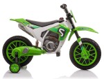 Mamido Mamido Detská elektrická motorka XMX616 zelená | EVA kolesá | 12V 7Ah