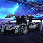 Mamido Mamido Technická stavebnica športové auto na diaľkové ovládanie 990 dielikov