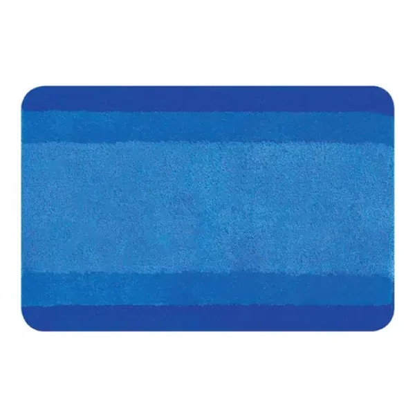 Spirella BALANCE kúpeľňová predložka 70 x 120 cm modrá / polyester / protišmyková (7610583092083)
