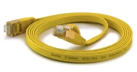 Wantec Cat6a F/UTP žltá / Patch kábel / 0,2 m / RJ-45 (7058)