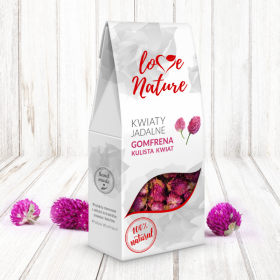 Jedlé kvety gomfrény 10 g 100 % prírodné - Love Natur - Love Nature - Love Nature
