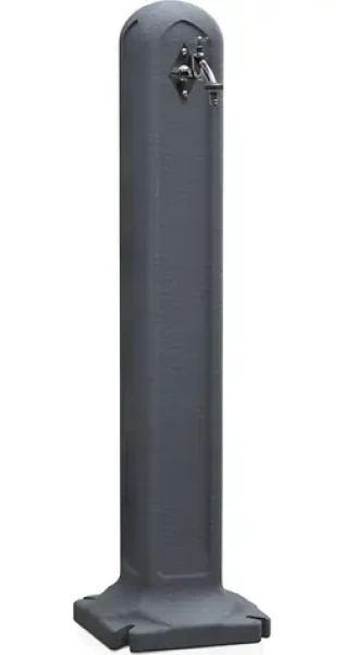 Prosperplast Záhradný stĺpik s kohútikom Tanker antracit / 90x24 cm / plast (ITWTAN-S433)