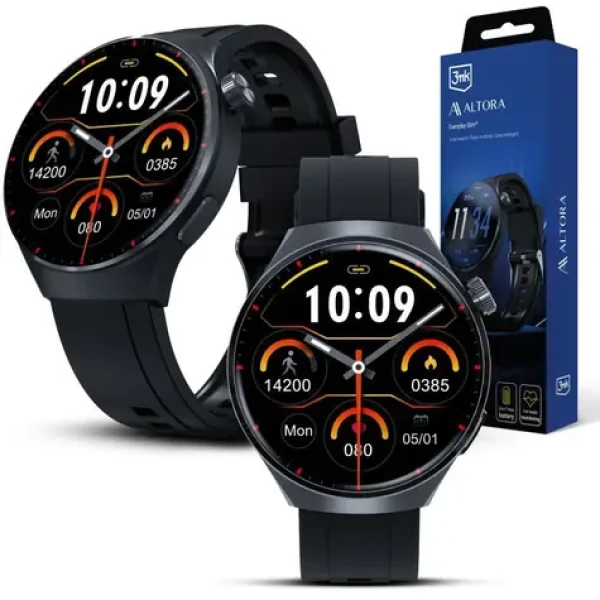 3mk Altora Everyday Slim / Chytré hodinky / 1.39 "TFT 60Hz / IP68 / BT 5.3
