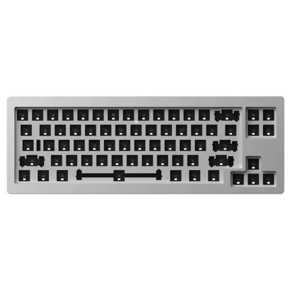 Akko MonsGeek M7 Via Barebone Kit strieborná / herná klávesnica 65% / RGB / USB-A / USB-C (6975351384410)