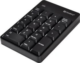 Sandberg Wireless Numeric Keypad 2 / bezdrôtová numerická klávesnica (630-05)