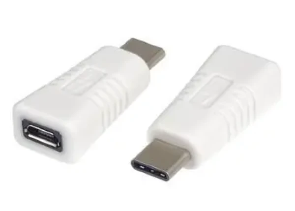PremiumCord Adaptér USB-C - Micro USB 2.0 biela / Redukcia / OTG (8592220019433)