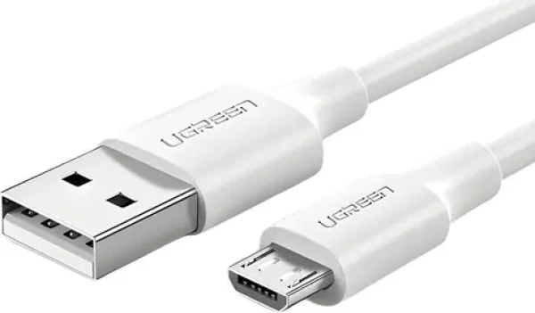 Ugreen 60141 biela / Kábel / USB-A - Micro USB / 1 m (60141)