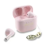 Guess Classic Logo Charm TWS Bezdrôtové Slúchadlá Pink (57983124136)
