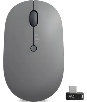 Lenovo Go Wireless Multi-Device čierna, šedá / Bezdrôtová myš / 5 tlačidiel (4Y51C21217)