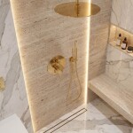 REA - Podomietková sprchová sada Venti Gold + BOX REA-P8713