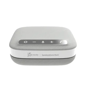 J5Create USB-C 4K Speakerphone Dock / Dokovacia stanica / HDMI 4K/60Hz / USB-C / Ethernet / reproduktor a mikrofón (JCDS335-N)