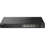 D-Link DMS-1250-18P/E sieťový switch RJ45 funkcia PoE; DMS-1250-18P/E