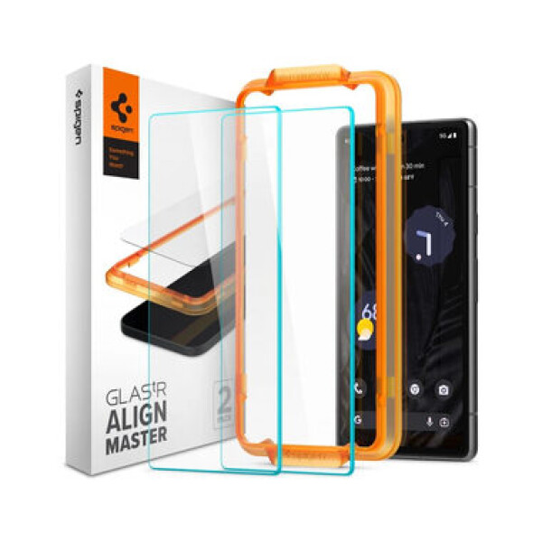 Spigen Glass Align Master ochranné sklo pre Google Pixel 7a 2ks (AGL05968)