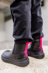 Shapen Victory Mini Black & Pink Leather barefoot zimné topánky 26 EUR