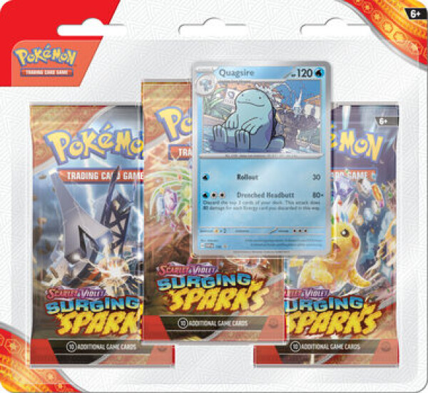 Pokémon TCG: SV08 Surging Sparks Blister Booster