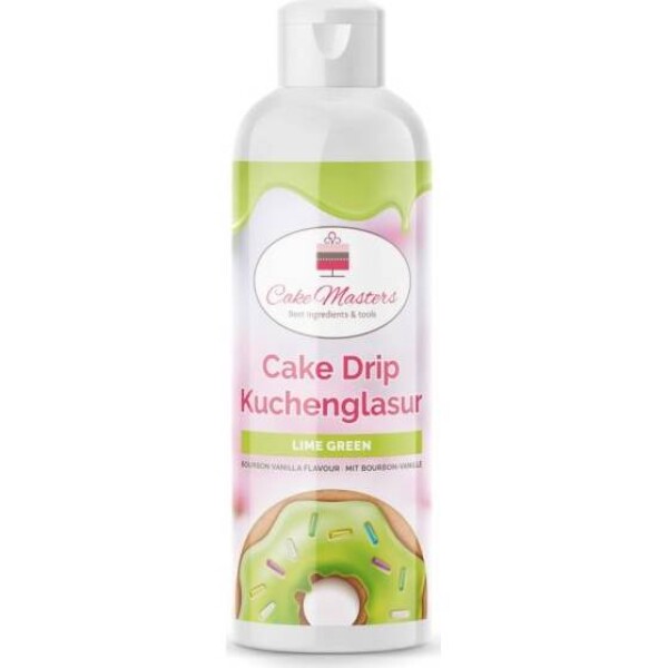 Cake drip limetková zelená 250g - Cake Masters - Cake Masters