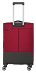 Stredný kufor na kolieskach Travelite Crosslite 5.0 M Red