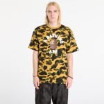Tričko A BATHING APE 1St Camo College Tee UNISEX Yellow M