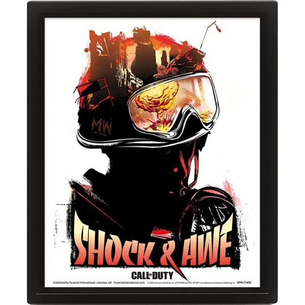 Pyramid International 3D Obraz Call of Duty Shock
