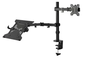 Goobay / Držák LCD a notebooku na stůl / nosnost 8 + 4,5 kg (70815)