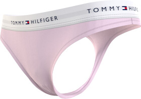 Dámske tangá LOGO WAISTBAND THONG UW0UW03835TOG svetlo ružové Tommy Hilfiger