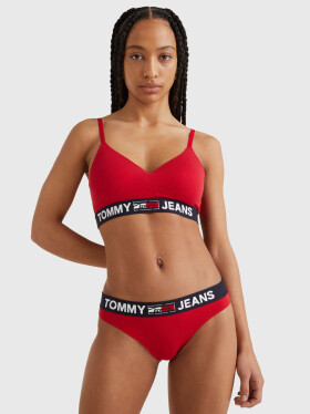 Dámske tangá LOGO WAISTBAND THONG UW0UW02823XLG červené Tommy Hilfiger