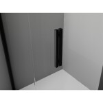 MEXEN/S - Exo sprchovací kút skladacie dvere 70 x 70, transparent, čierna 816-070-070-70-00