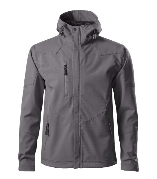 Nano softshellová bunda pánska steel grey 3XL