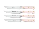 Wüsthof Sada 4 nožov na steaky Classic Colour 12 cm Pink Himalayan Salt / rovné ostrie (1061760404)