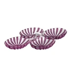 Guzzini Dolce VITA fialová / Miska na predjedlá / súprava 2 ks / bioplast / 35x22x5, 5 cm (12690077)