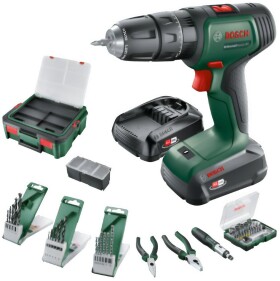 Bosch UniversalImpact 18 V 2 x akumulátor 1.5 / 2 Ah (06039D4108)