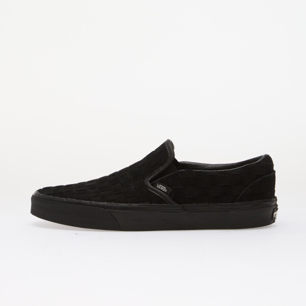 Tenisky Vans Classic Slip-On Woven Suede Black/ Black EUR 44