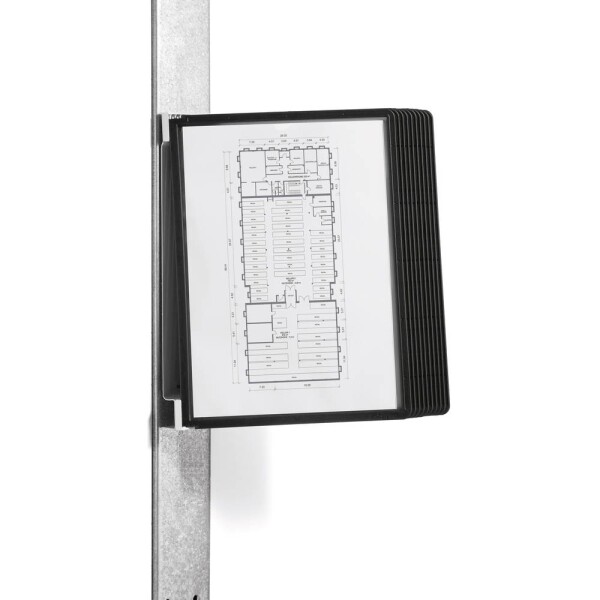 Durable 591801 pohľadová tabule čierna (š x v x h) 325 x 390 x 260 mm DIN A4; 591801