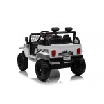 Mamido Mamido Elektrické autíčko OFF ROAD EXTREME 4x4 biele 24V | 200W | 50 kg | EVA | LED | 2,4 Ghz | ECO koža