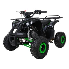 Mamido Detská benzínová štvorkolka RamiGO WILDPEAK 110CC čierno-zelená
